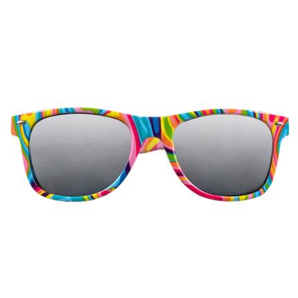 Partybrille Fantasy - Farbenfrohe Brille - Karneval Mottoparty 