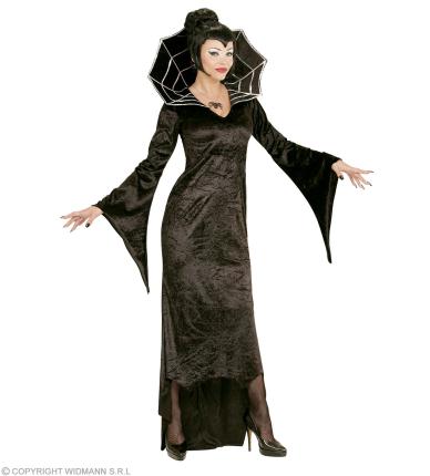 Kostüm Spiderella Vampirfrau Kleid Halloween Spinne M - 38/40
