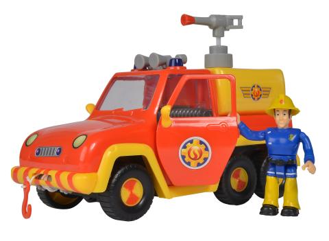 Simba Feuerwehrmann Sam Venus Feuerwehrauto mit Figur 