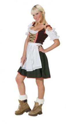 Kostüm Tirolerin Gr 38 -  Dirndl Oktoberfest Kostüm 