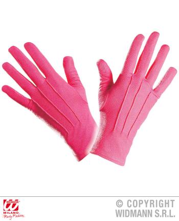 Rosa Handschuhe - Paar Handschuhe in rosa  