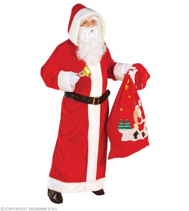 Santa Claus Kostüm  XL - XXL - Weihnachtsmann - Nikolaus SAMT Delux 