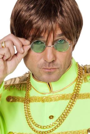 Brille John Lennon - grün - Hippie Brillen grün 