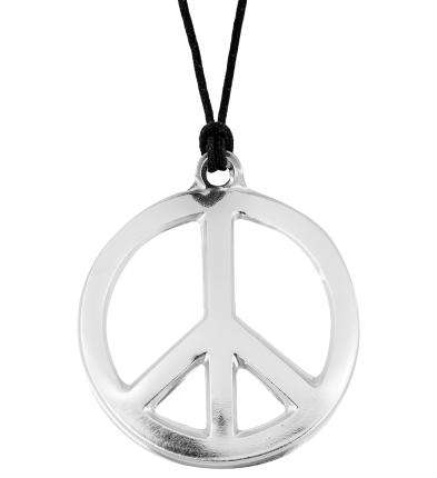 Hippie Anhänger - Umhänger - Kette für Hippies -  Peace Kette 