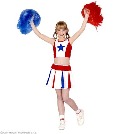 Kostüm Cheer Leader - Shearleader Cheerleader Mädchen 