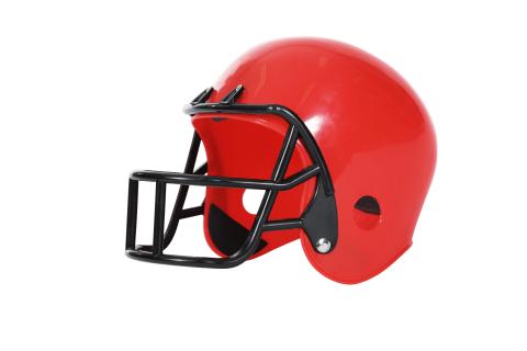 Kinder Helm American Football in rot 
