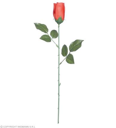 Rote Rosen 44 cm lang Muttertag Valentinstag künstliche Rose 