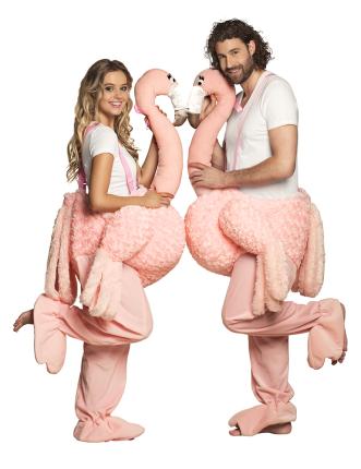 Boland Flamingo Kostüm für Erwachsene - Flamingo Verkleidung Standard 