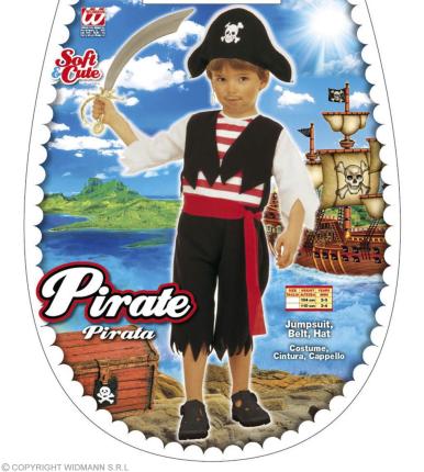 Kinder Piraten Kostüm Piratenkostüm Kinderkostüm XXS 104 cm 2-3 Jahre