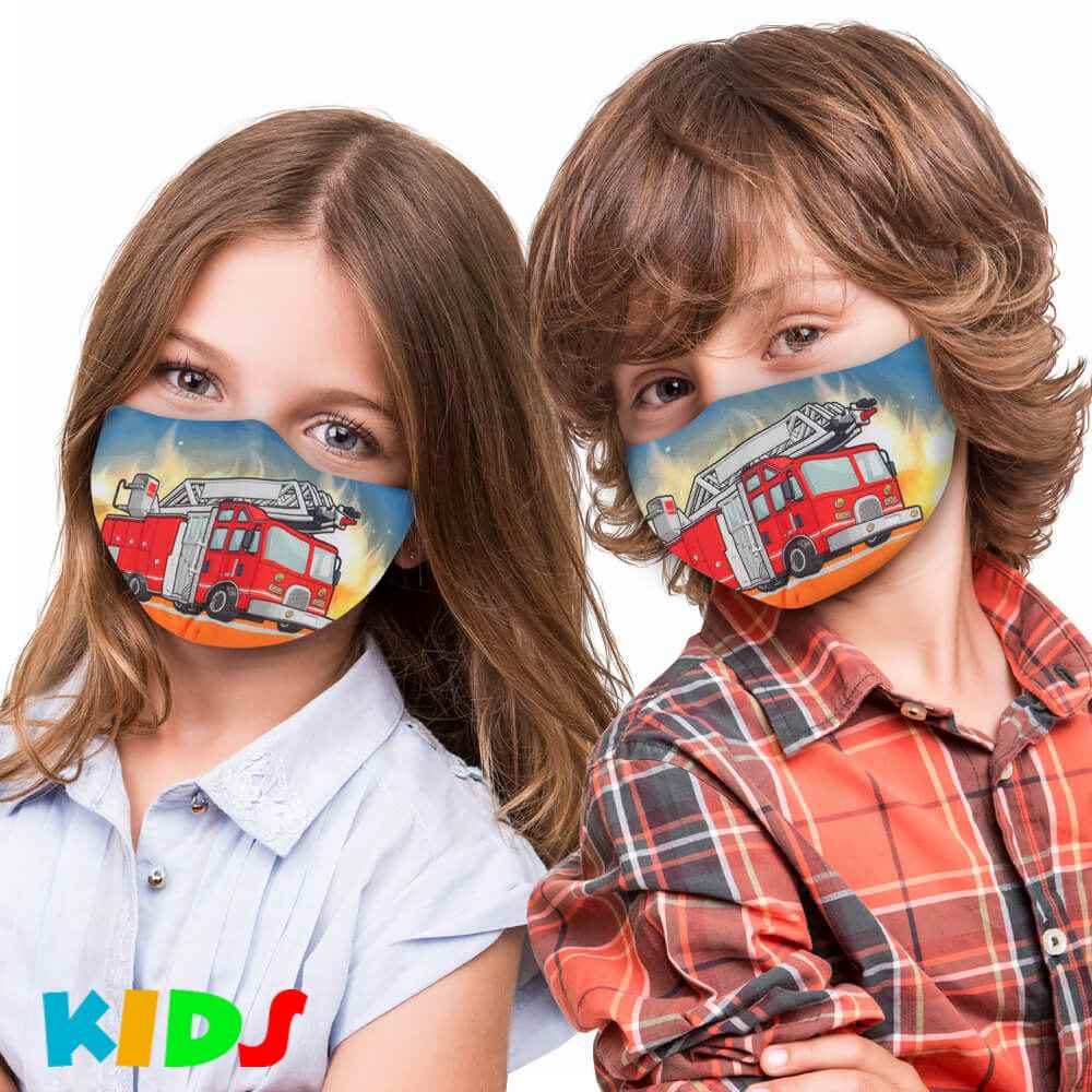 BIBOKAOKE 5 PCS Kinder Schutzvisier Transparente Gesichtsschutz Mundschutz Kunststoff Visier Halstuch für Junge Mädchen 